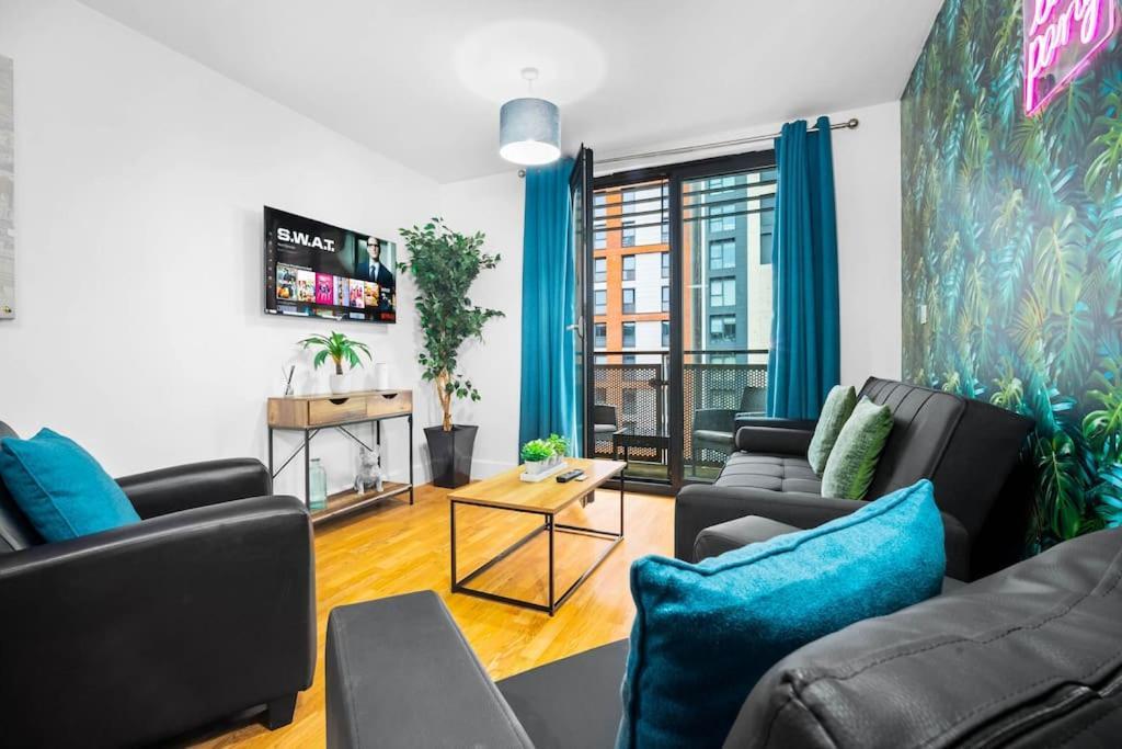 Funky Arcadian Centre Apartment By Azura Nights 伯明翰 外观 照片